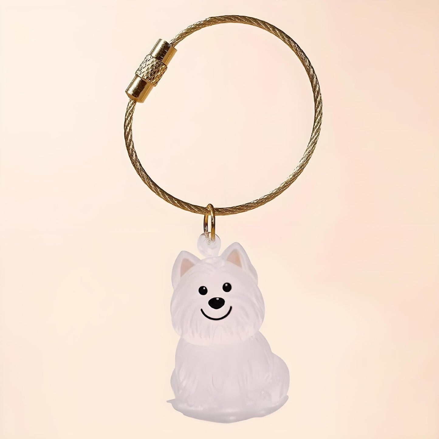 Transparent Cat or Dog Hair Keychain/Ornament